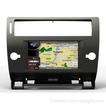 7inch Touch Screen Car DVD GPS for Citroen C4 with GPS/MP3/MP4/ iPod /USB Display/Bluetooth /Radio/RDS (C7041CQ)